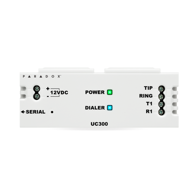 电话转网络模块 (配合IP/PCS网络模块) - 正面图